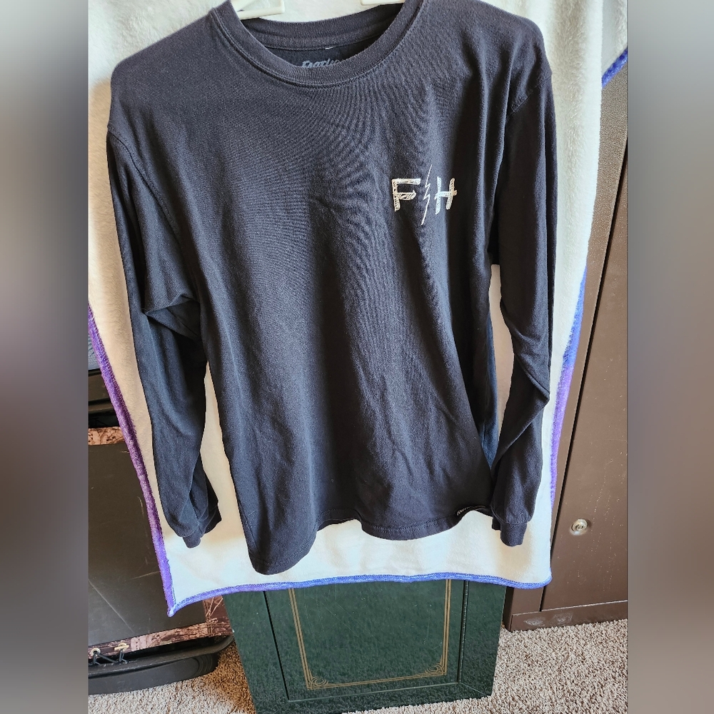Mens Black Long Sleeve FastHouse Shirt
